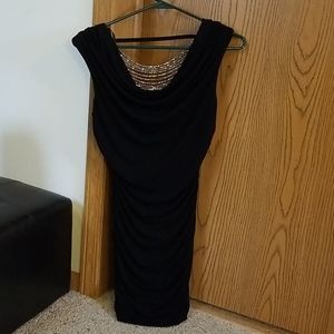 BCX Dress with Silver Embellishment